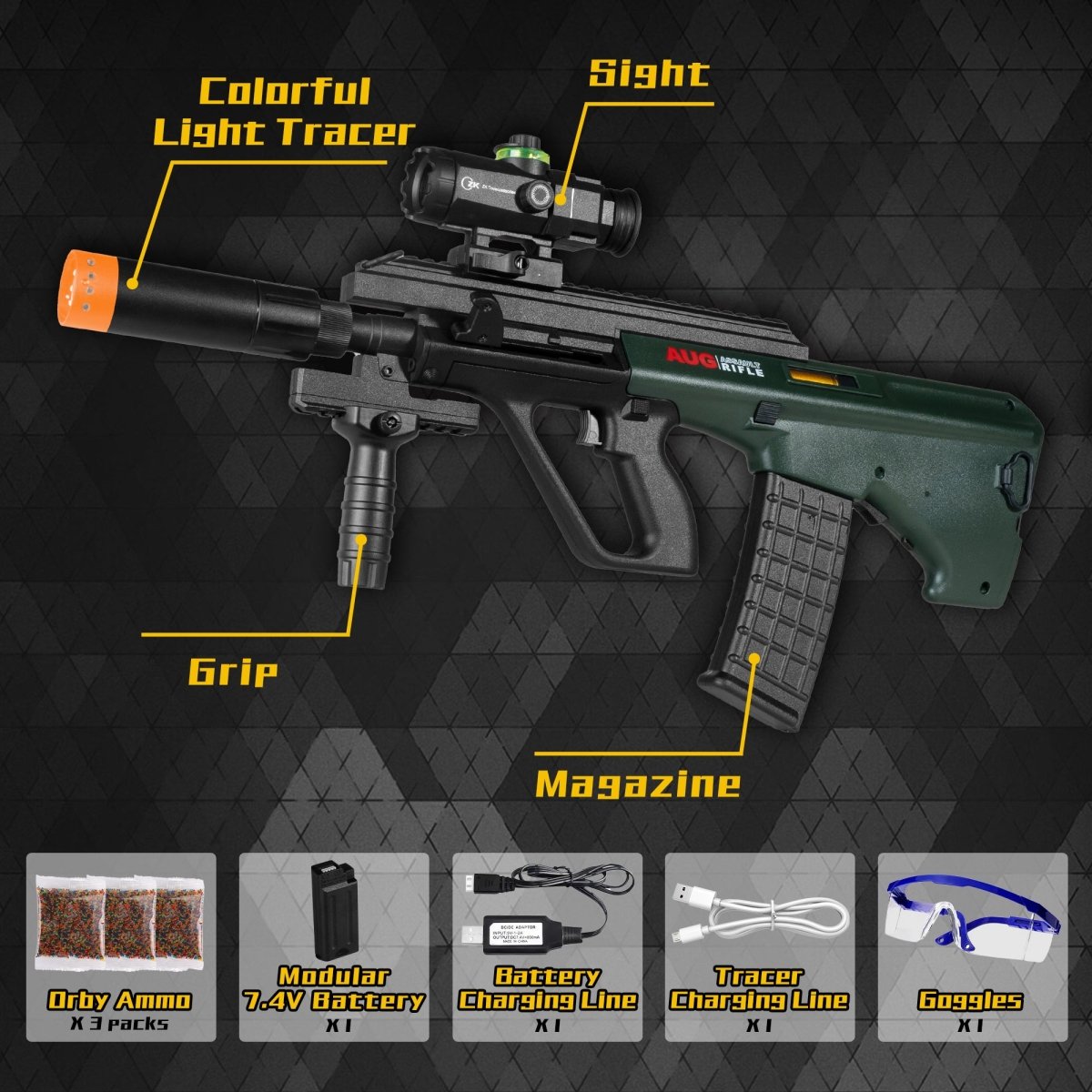 AROBEF Entry - Level Gel Blaster AUG - EMERBUtoysEMERBUtoys