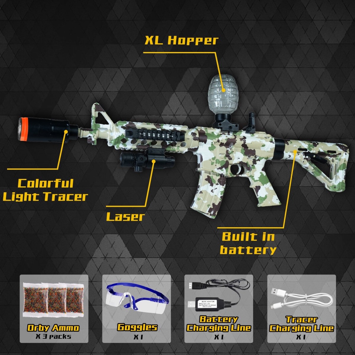 AROBEF Entry - Level Gel Blaster M4A1 - EMERBUtoysEMERBUtoys