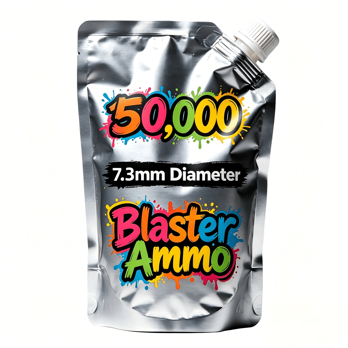 EMERBU Colorful 7.3mm Gel Balls(0.5LB) about 50,000 Rounds - EMERBUtoysEMERBUtoys