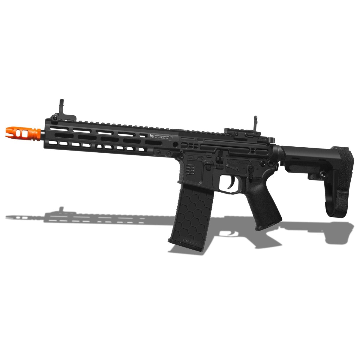 EMERBU Modified Gel Ball Blaster Gun SLR(Black) - EMERBUtoysEMERBUtoys