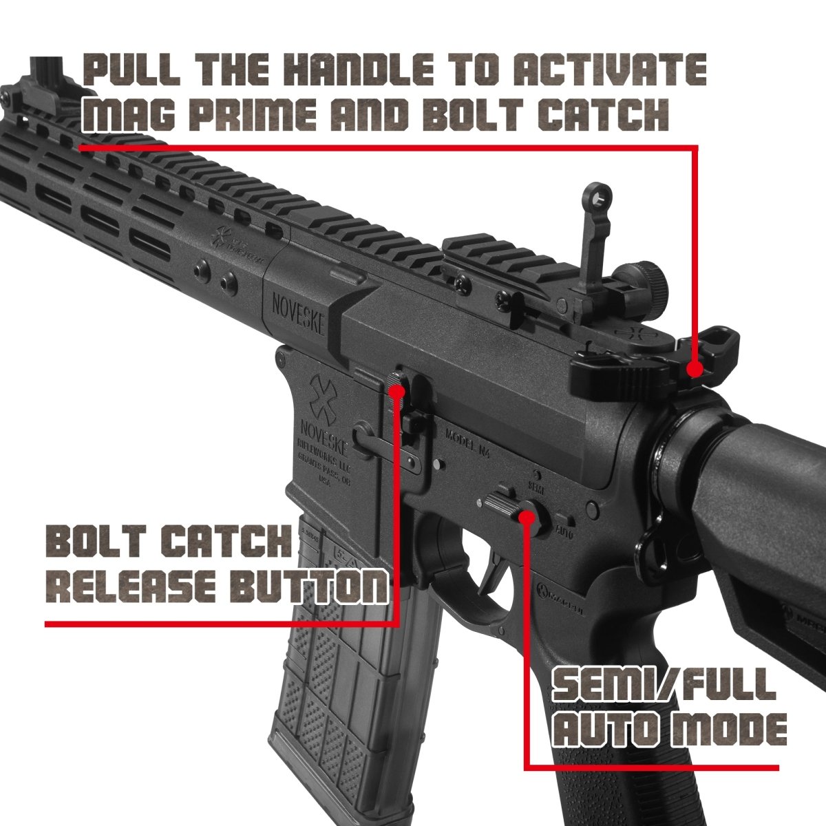 EMERBU Modified N4 Splatter Gel Ball Blaster Gun(Black) - EMERBUtoysEMERBUtoys