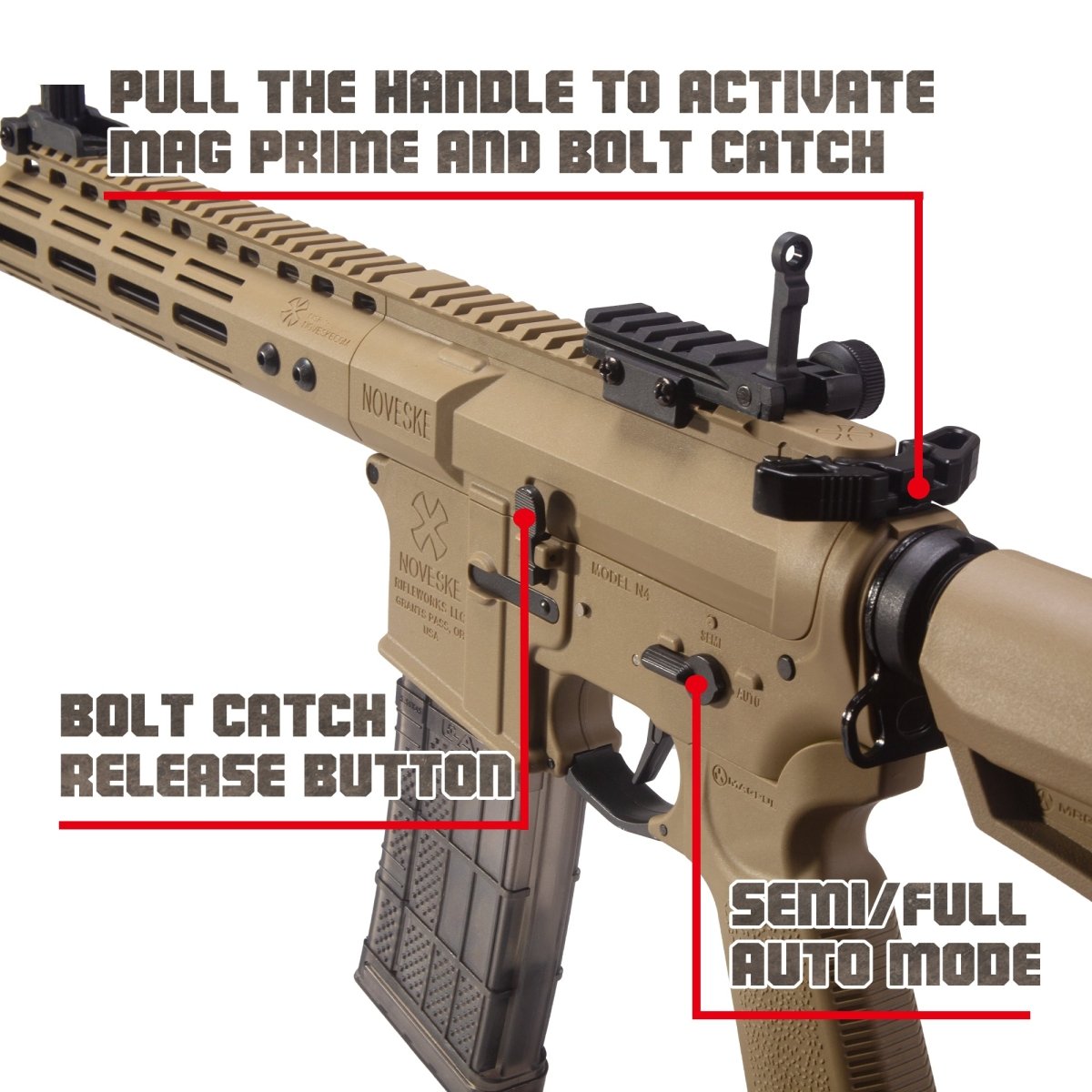 EMERBU Modified N4 Splatter Gel Ball Blaster Gun(Tan) - EMERBUtoysEMERBUtoys