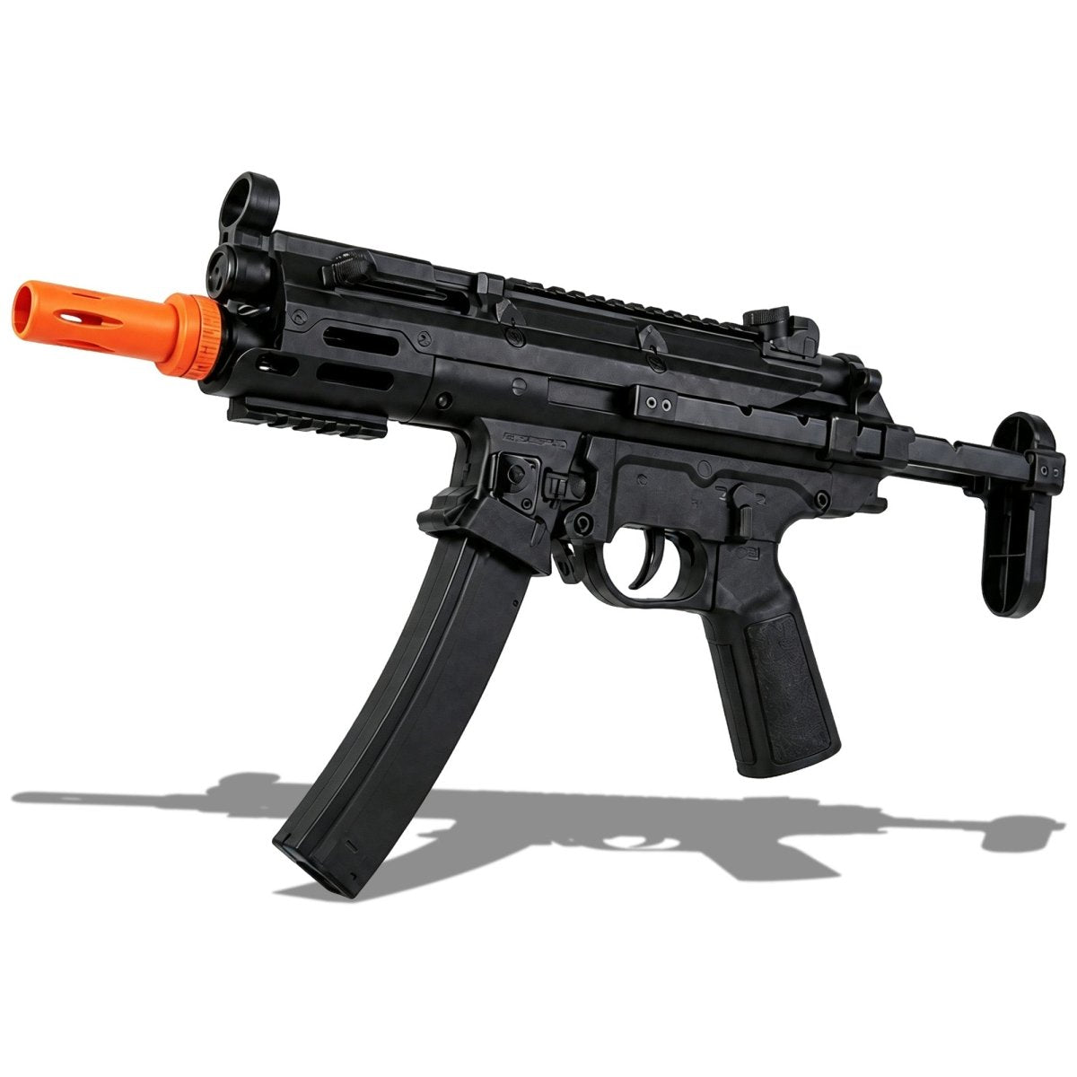 EMERBU Pro-Grade MP5UTG Splatter Gel Ball Blaster Gun(Black) - EMERBUtoysEMERBUtoys
