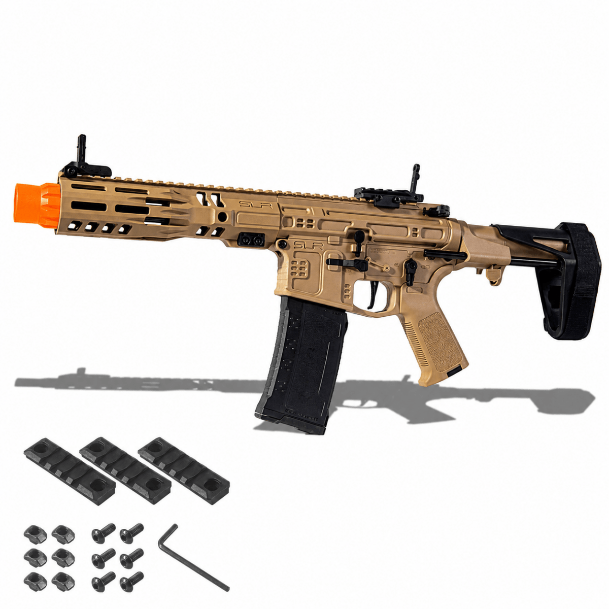 EMERBU Pro-Grade SLRV5 Gel Blaster Gun(Tan) - EMERBUtoysEMERBUtoys