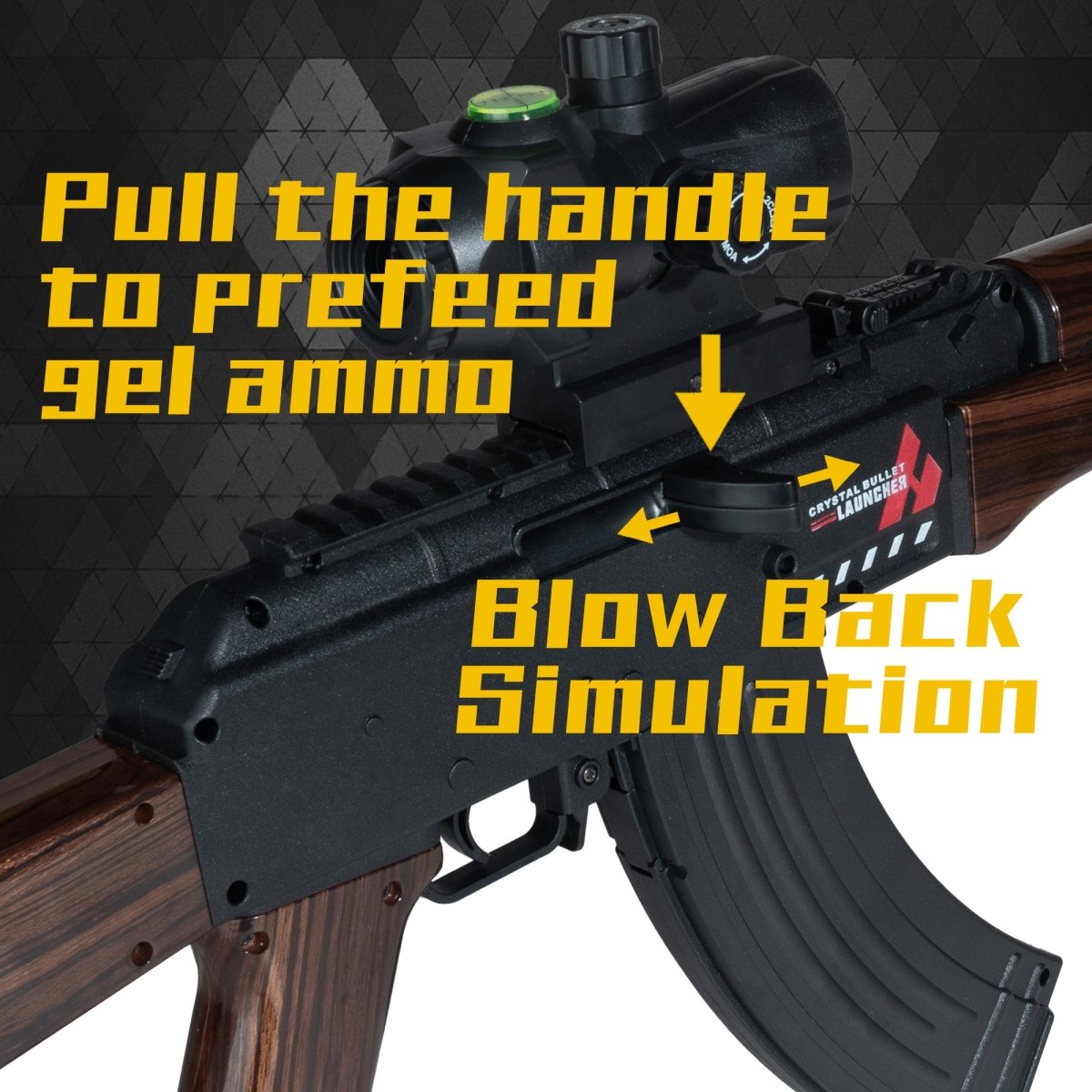 AROBEF Entry - Level Gel Blaster AK47 - EMERBUtoysEMERBUtoys