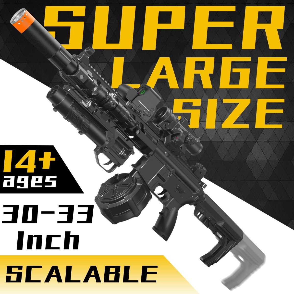 AROBEF Entry - Level Gel Blaster AR15 Tac - EMERBUtoysEMERBUtoys