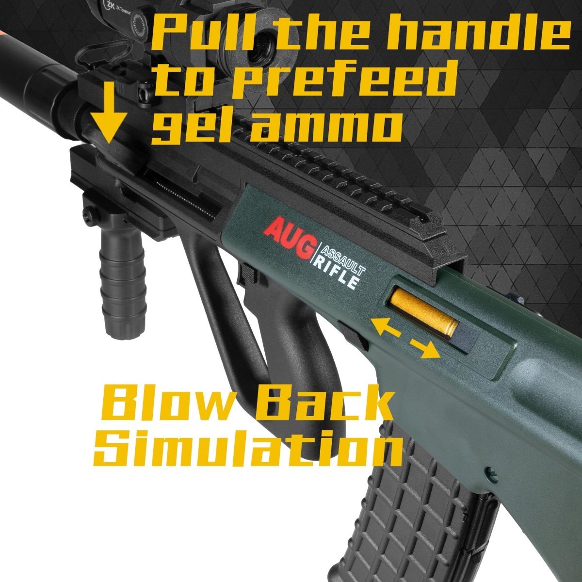 AROBEF Entry - Level Gel Blaster AUG - EMERBUtoysEMERBUtoys