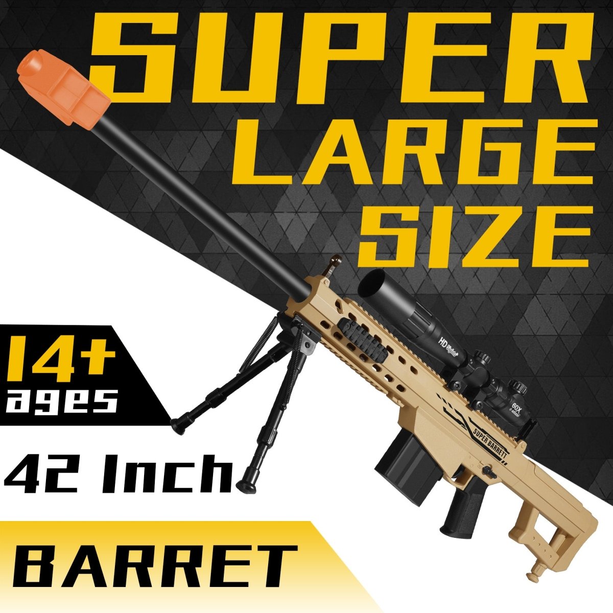 AROBEF Entry - Level Gel Blaster Barret - EMERBUtoysEMERBUtoys