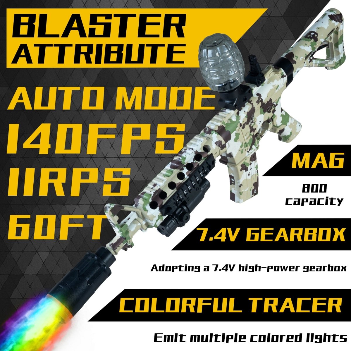 AROBEF Entry - Level Gel Blaster M4A1 - EMERBUtoysEMERBUtoys