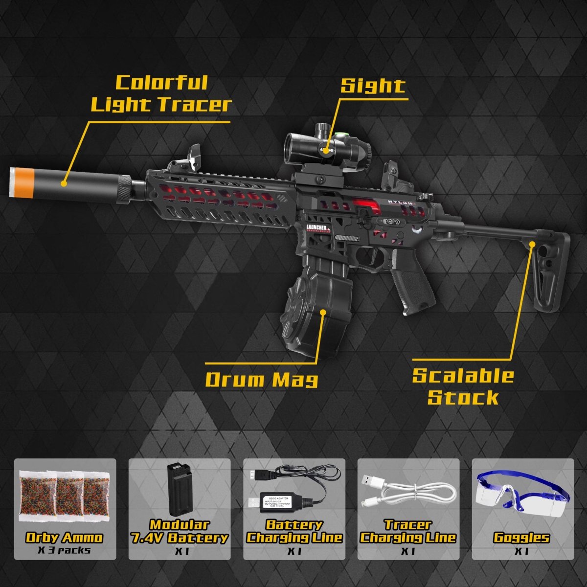 AROBEF Entry - Level Gel Blaster MCX - EMERBUtoysEMERBUtoys