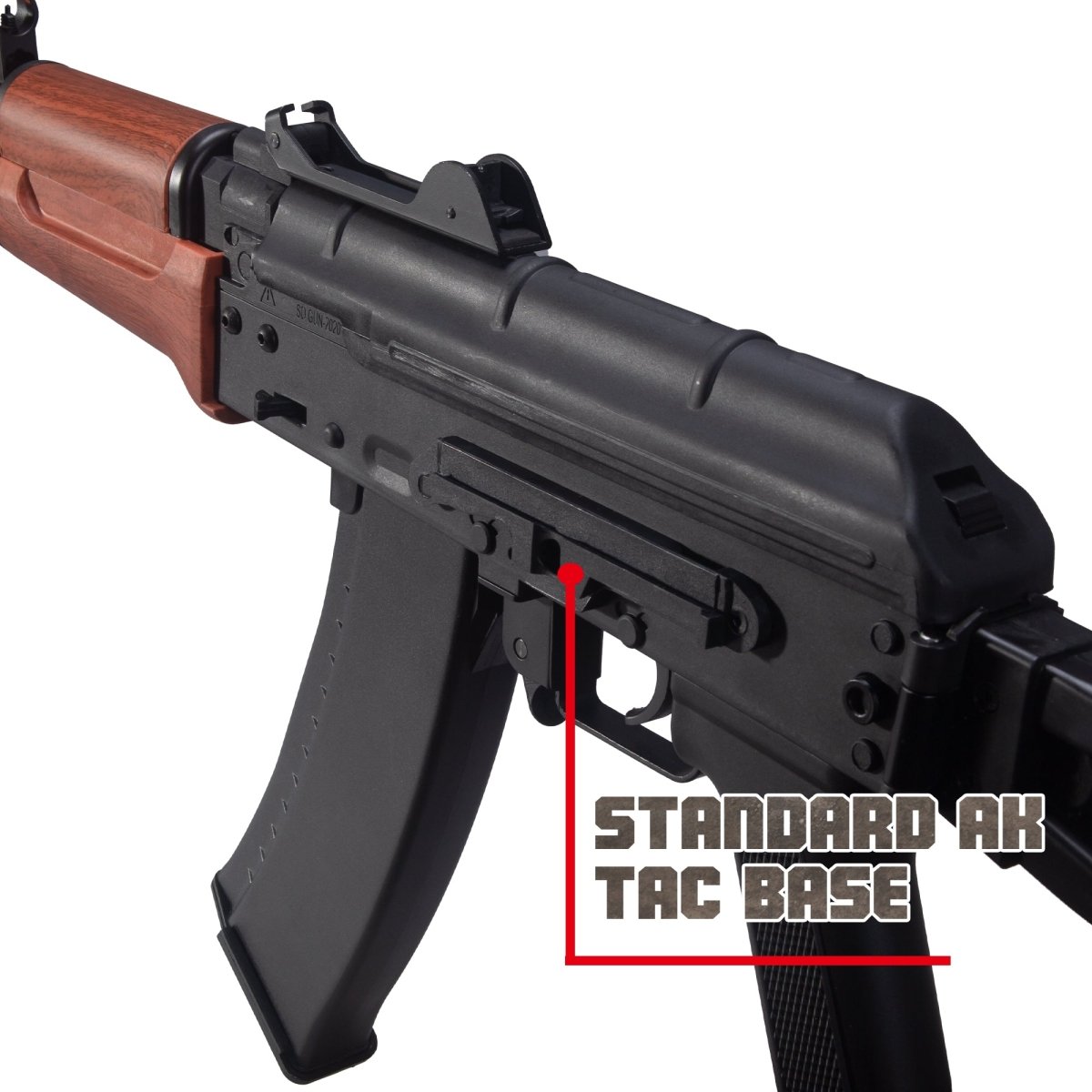 EMERBU Modified AKS74U Splatter Gel Ball Blaster Gun - EMERBUtoysEMERBUtoys