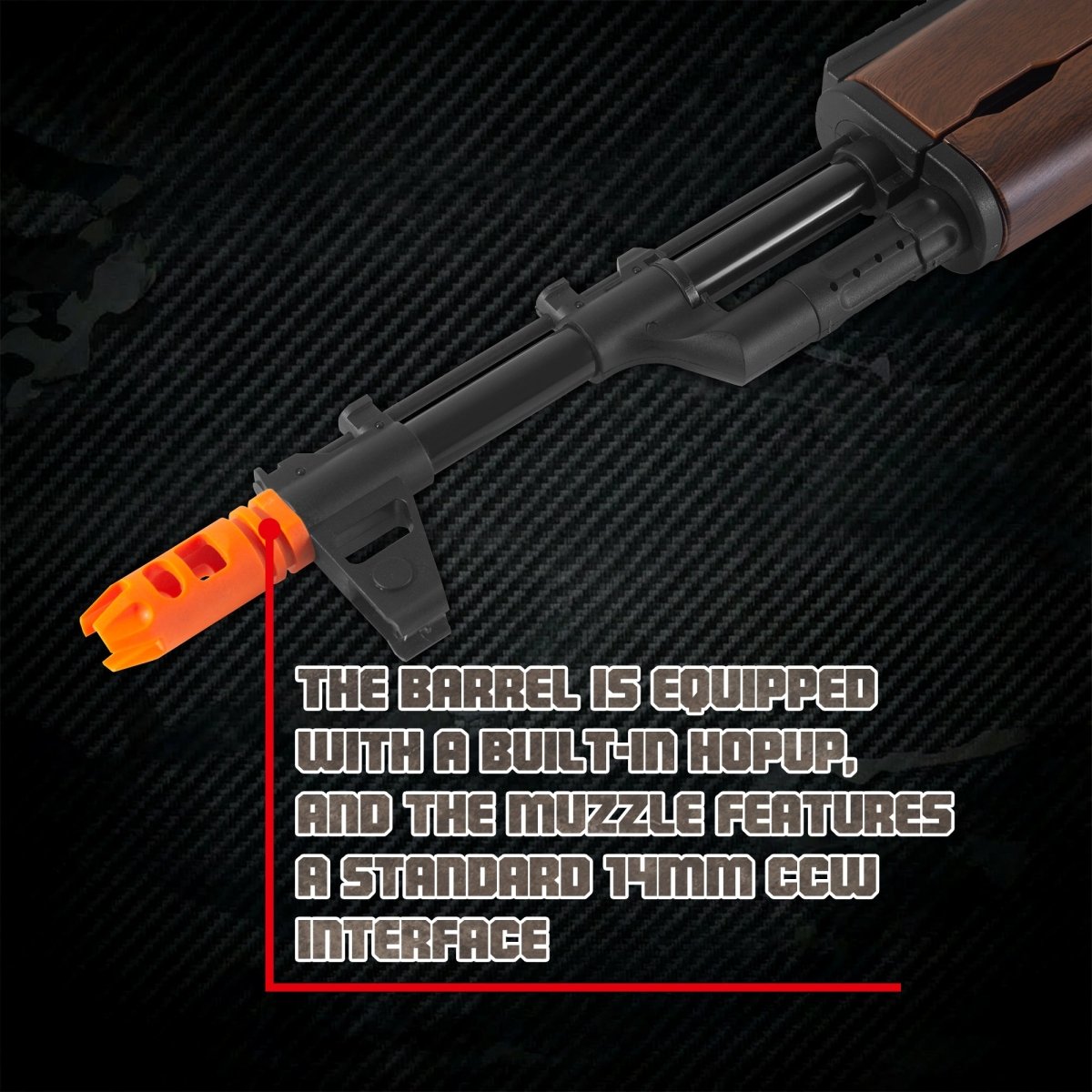 EMERBU Pro - Garde AK47 Splatter Gel Ball Blaster Gun - EMERBUtoysEMERBUtoys