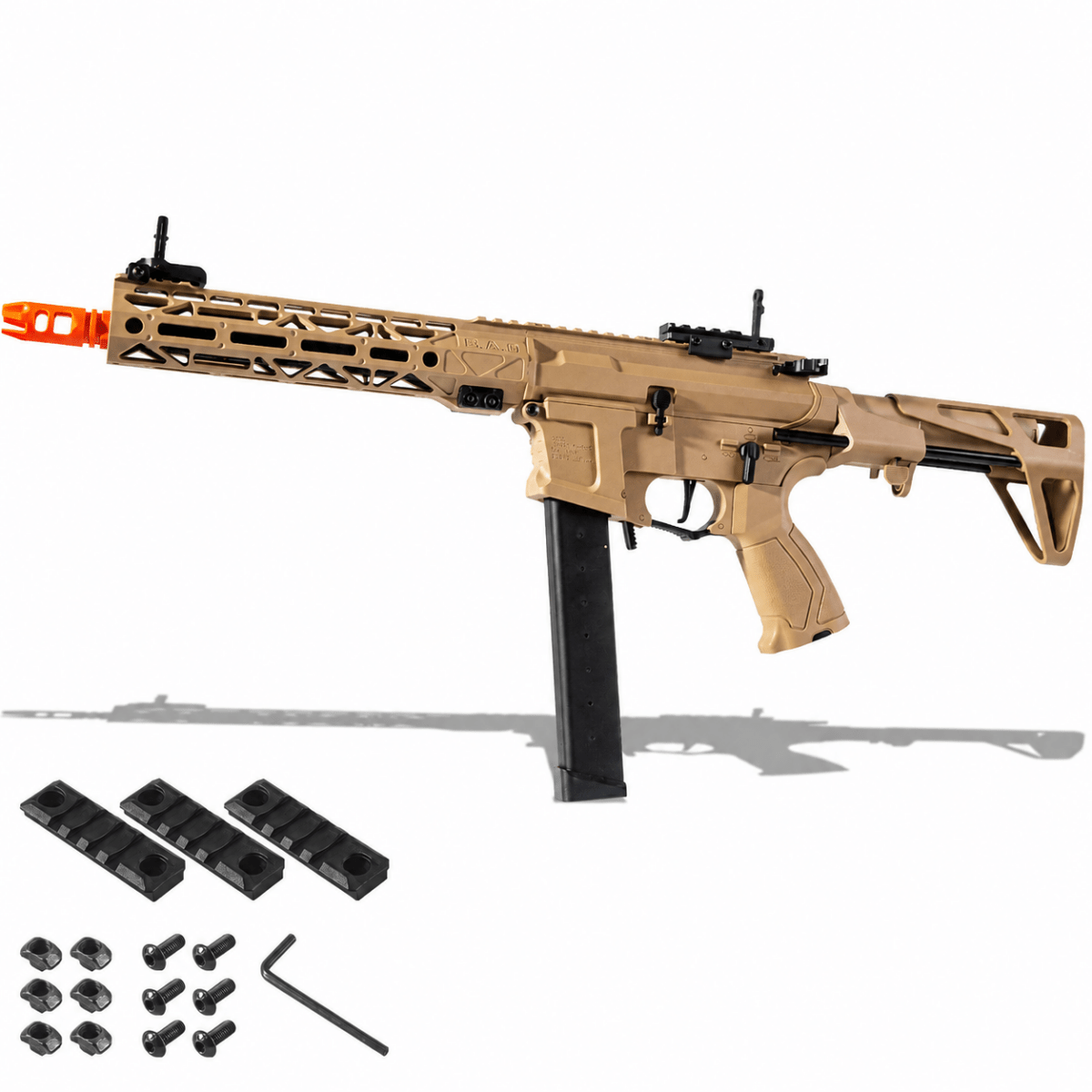 EMERBU Pro - Garde ARP9 Plus Splatter Gel Ball Blaster Gun(Tan) - EMERBUtoysEMERBUtoys
