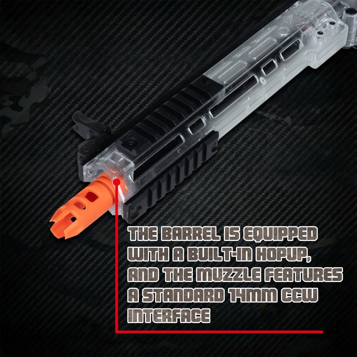 EMERBU Pro - Grade Gel Splat Blaster F4 - EMERBUtoysEMERBUtoys