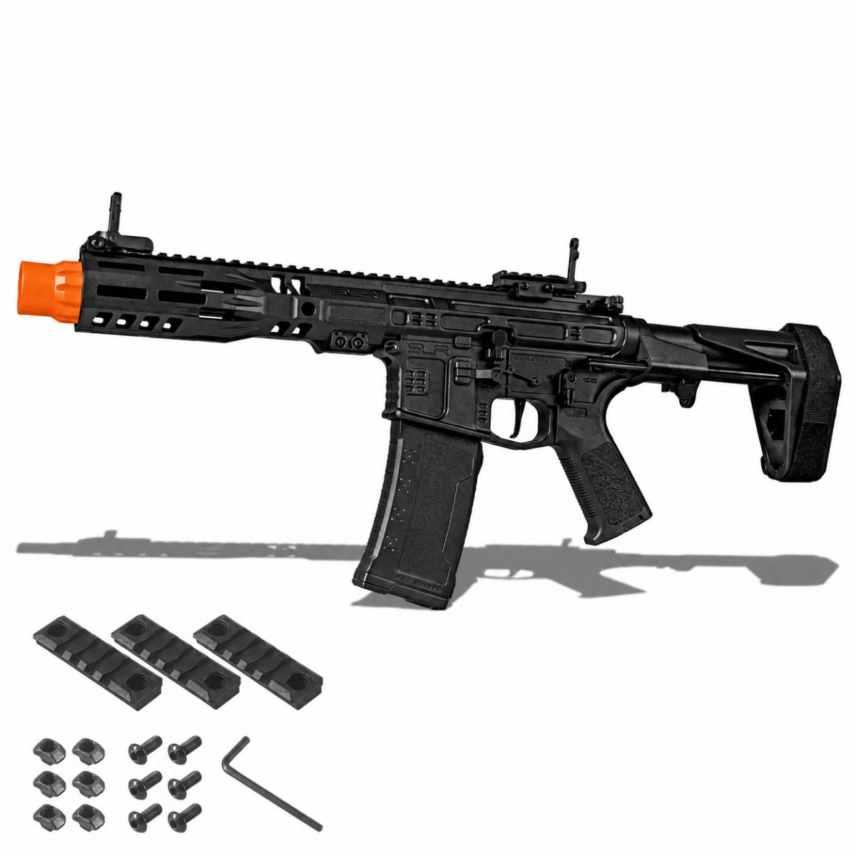 EMERBU Pro-Grade SLRV5 Gel Blaster Gun(Black) - EMERBUtoysEMERBUtoys